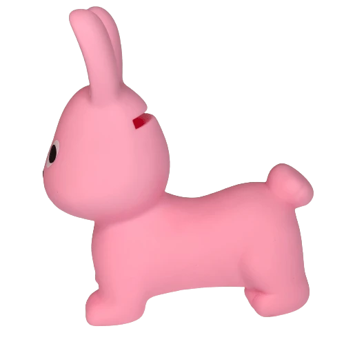Hobilt Rožinė zuikio taupyklė vaikams „Jumpy“ – žavinga dovana 14 cm