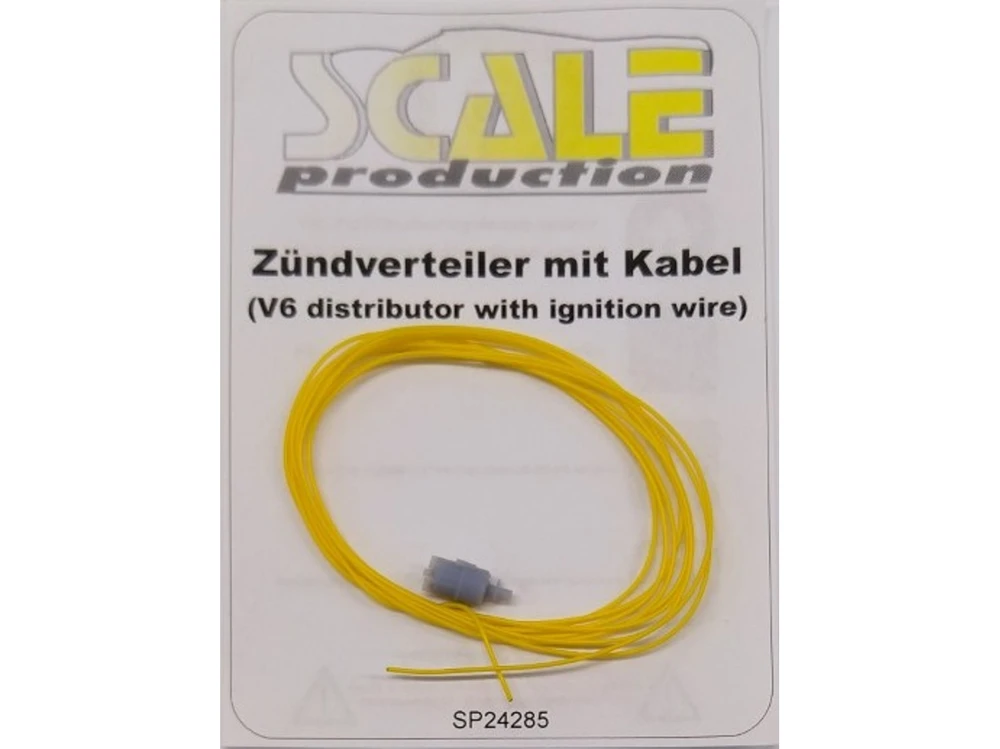 Scale Production V6 žvaklaidžio paskirstytojas, geltonas 1 vnt.