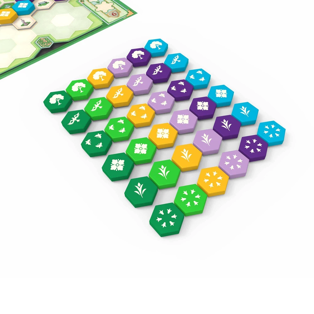 Hobilt Stalo žaidimas „Azul: Queen's Garden“ 2-4 žaidėjams
