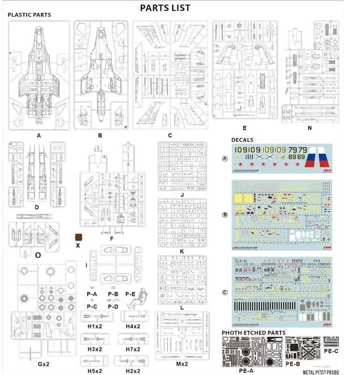Minibase Su-27K Sea Flanker su Kh-41 Moskit, plastikinis modelis 1/48