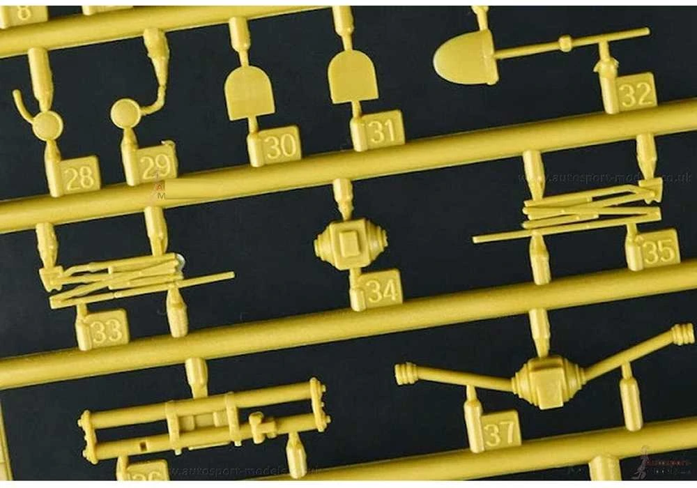 Hero Hobby Kits Vokiečių amfibija Schwimmwagen Type 166, 1/35 plastikinis rinkinys