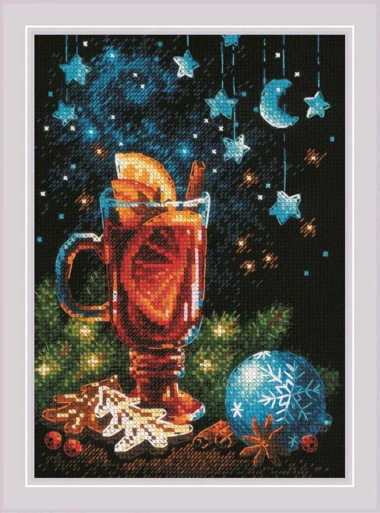 Riolis Kryželio siuvinėjimo rinkinys "Holiday Flavour" 15x21 SR2157