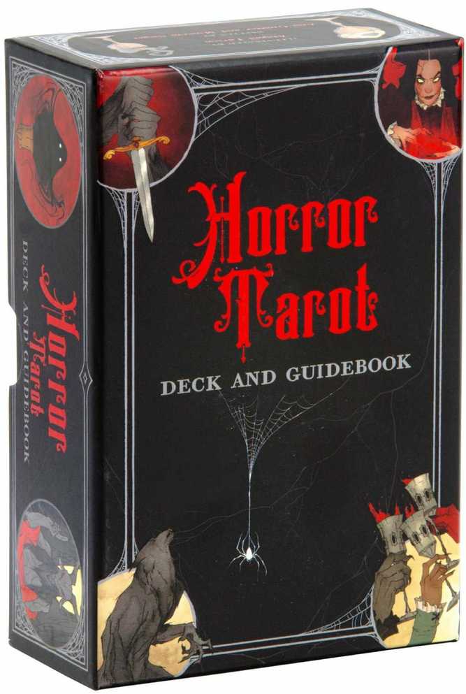 KNYGA Horror Taro Kortos Ir Vadovas Insight Editions