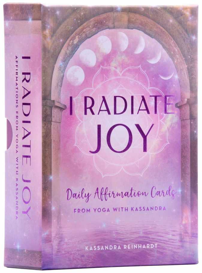 KNYGA I Radiate Joy Daily Affirmation kortos Insight Editions