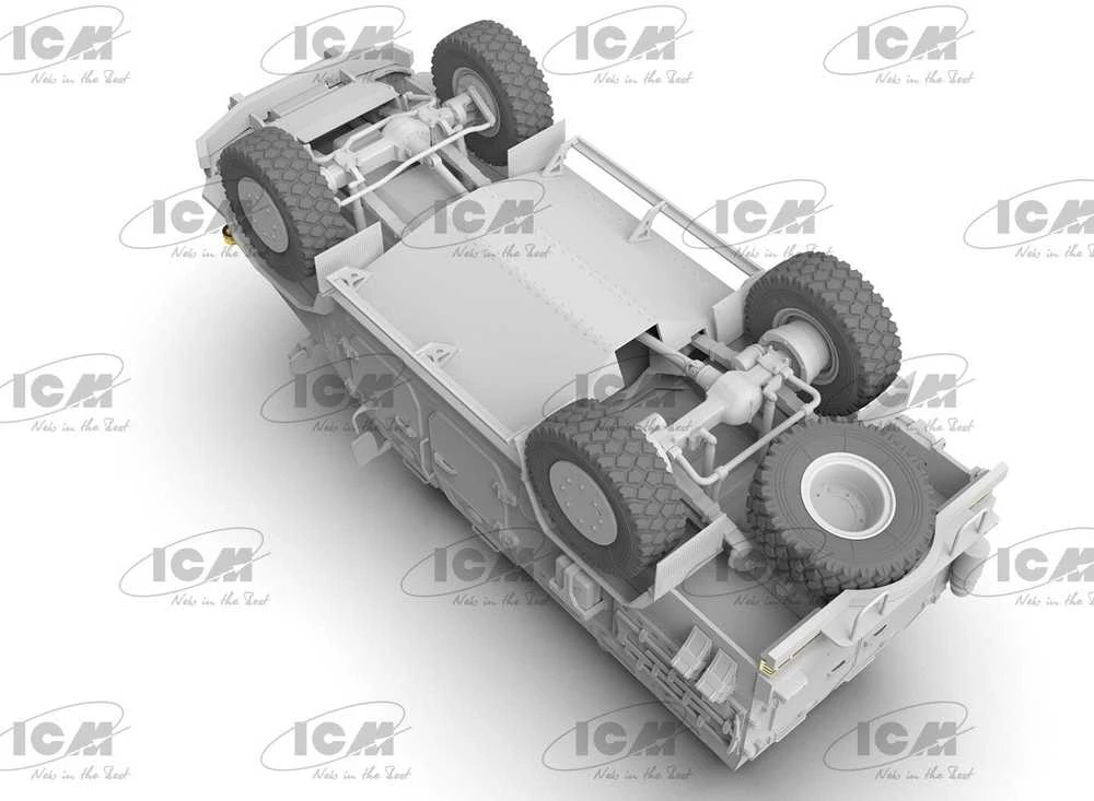 ICM Kozak-001 Ukrainos nacionalinė gvardija 1/35 modelio rinkinys 35015