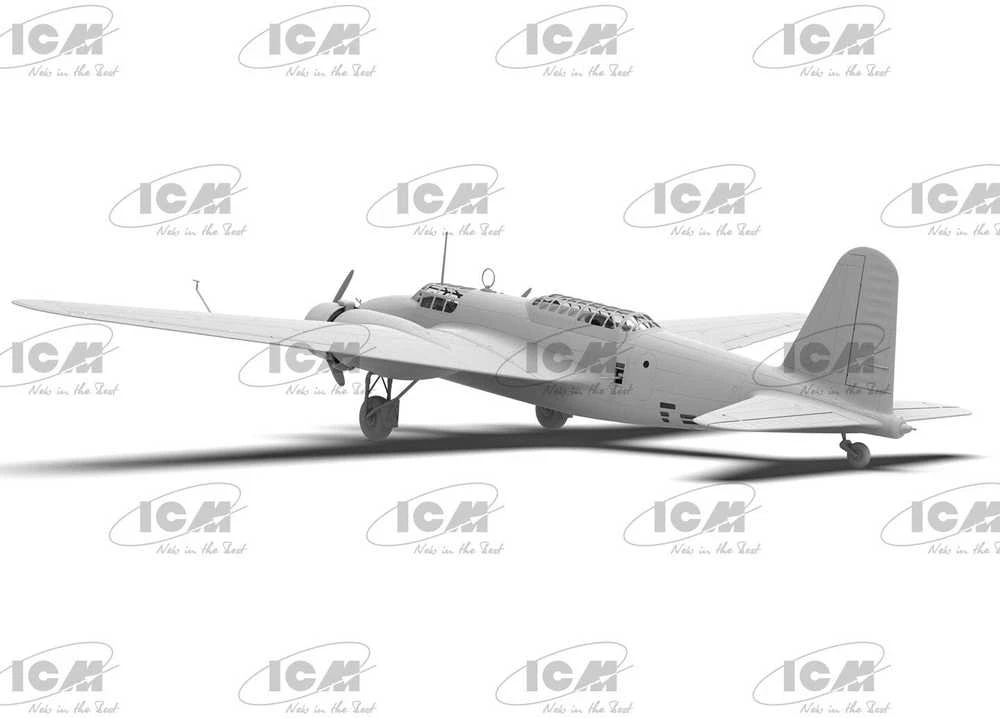 ICM Mitsubishi Ki-21-Ib Sally japonų sunkus bombonešis 1/48 modelis