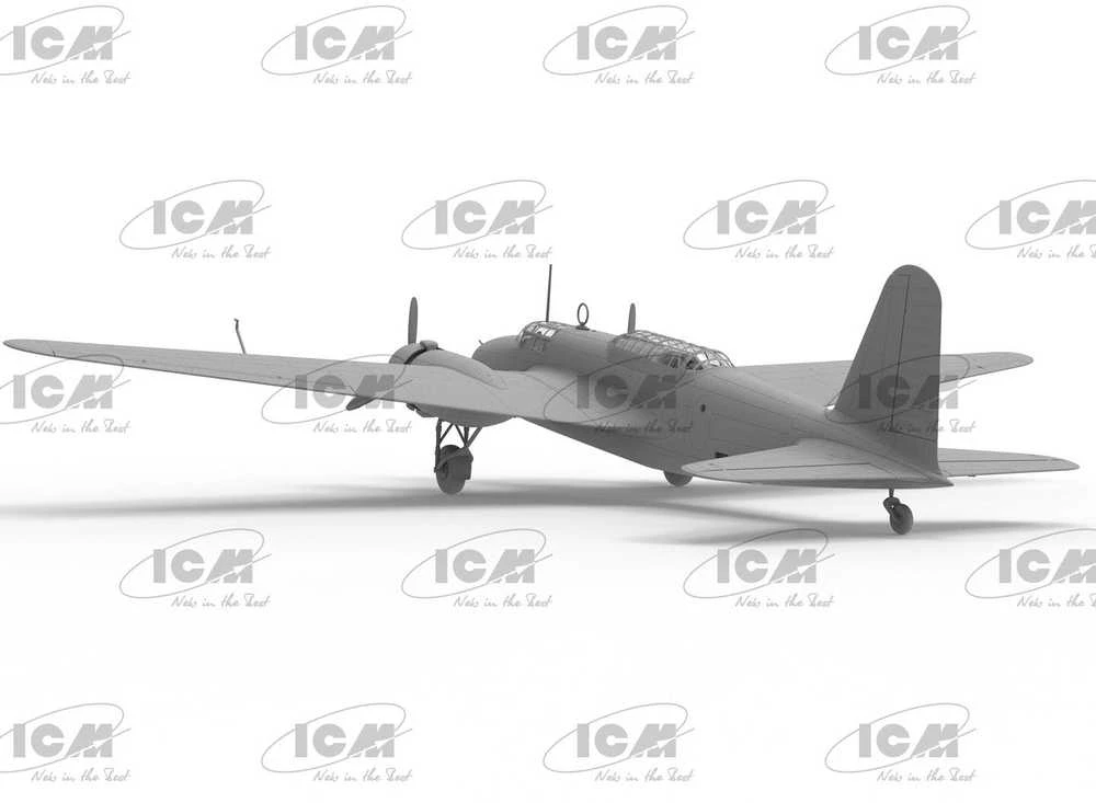 ICM Mitsubishi Ki-21 Sally 1/72 plastikinis lėktuvo modelio rinkinys 72205