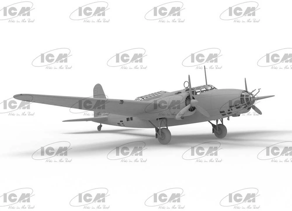 ICM Mitsubishi Ki-21 Sally 1/72 plastikinis lėktuvo modelio rinkinys 72205