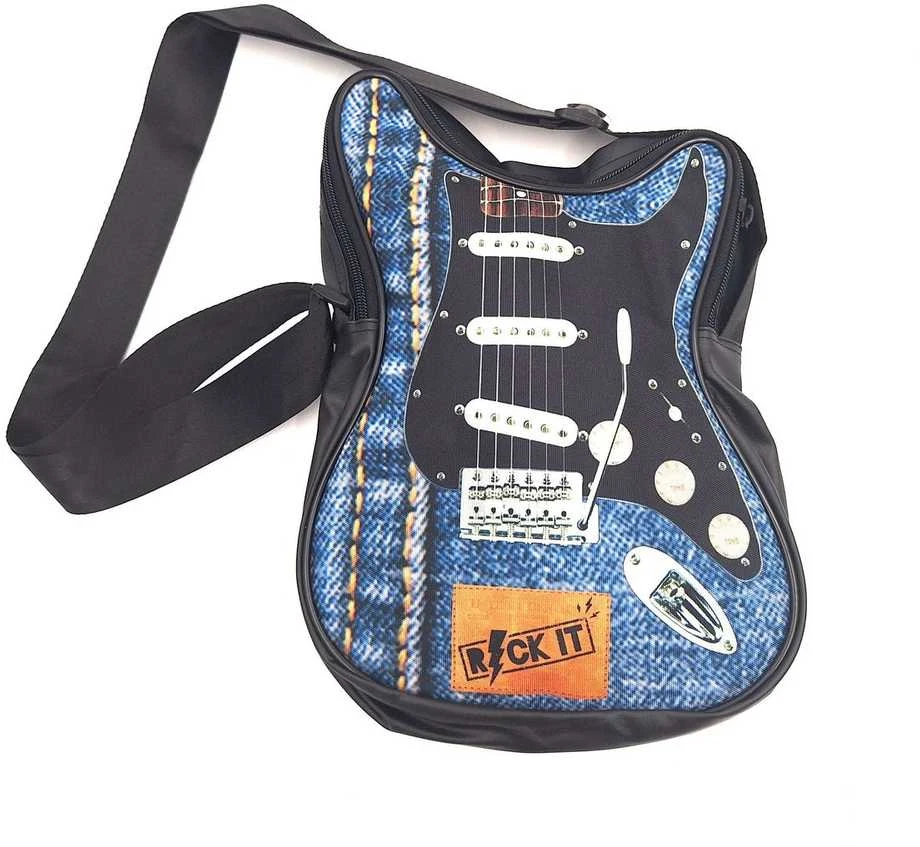 Indominiguitars Gitara formos neperšlampama rankinė per petį – stilinga dovana muzikantams