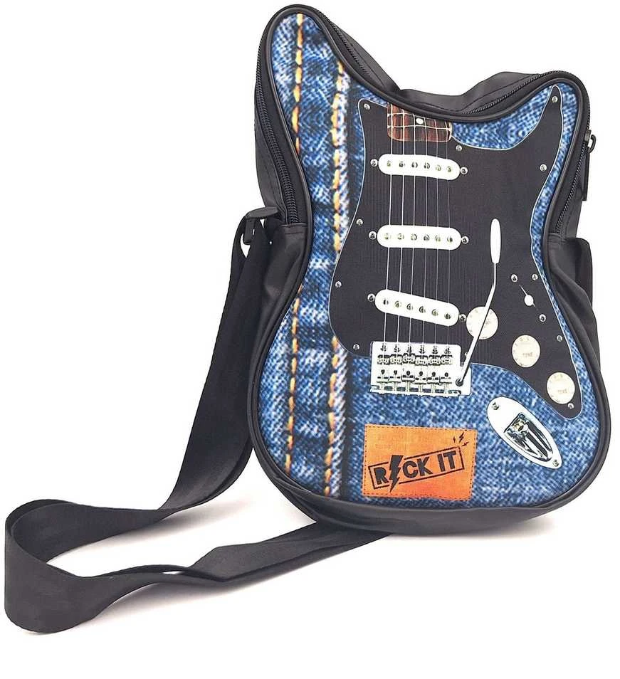 Indominiguitars Gitara formos neperšlampama rankinė per petį – stilinga dovana muzikantams