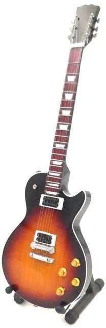 Indominiguitars Mini raudonmedžio gitara Slash stiliaus, 1:4 – rocko gerbėjams