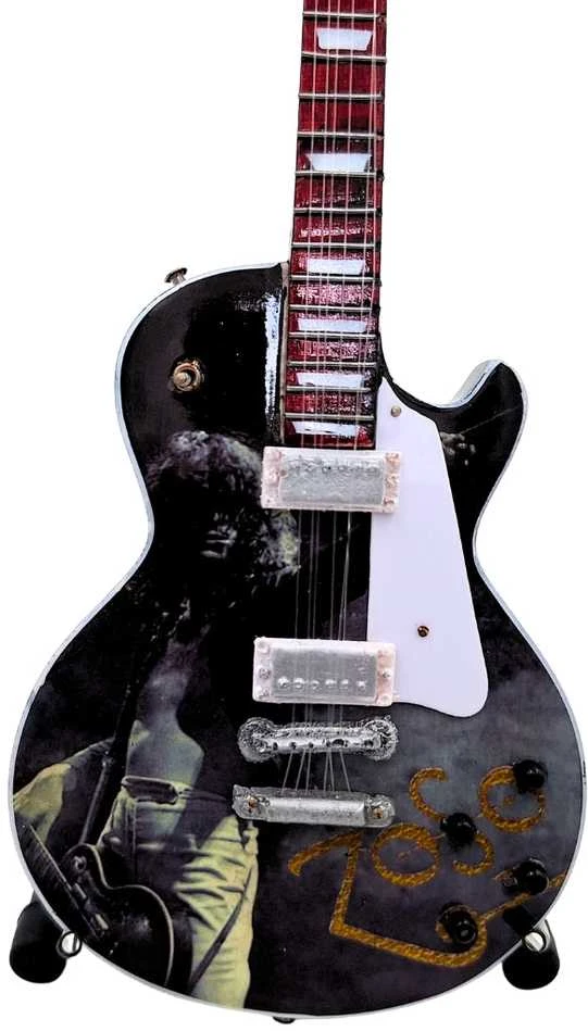 Indominiguitars Mini gitara „Led Zeppelin“ – Jimmy Page įkvėpta, kolekcinė, 1:4