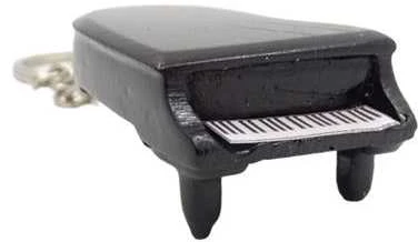 Indominiguitars Medinis raktų pakabukas Mini pianinas – stilinga dovana muzikos gerbėjams