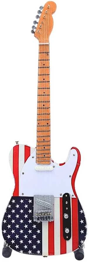 Indominiguitars Rankų darbo mahagoninė mini gitara, Bruce Springsteen stilius 1:4