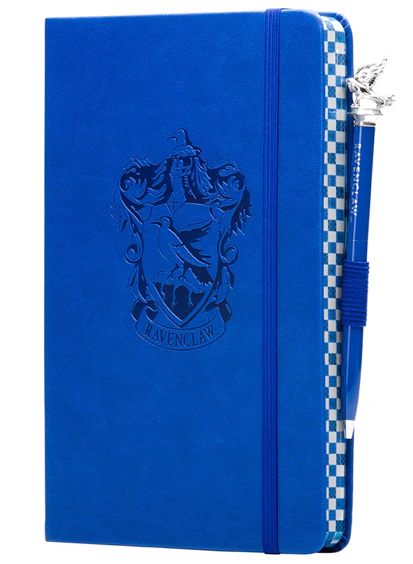 Nešiojamas Užrašų Knygelė - Insight Editions Ravenclaw Classic Vegan Oda 184 Linijuotų Puslapių su Rašikliu