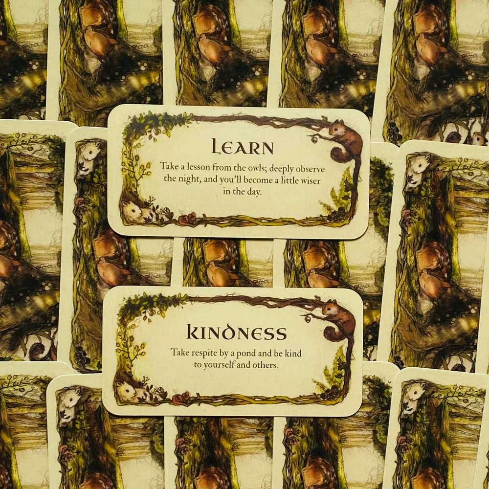 U.S. Games Systems Inspirational Whispering Woods kortos