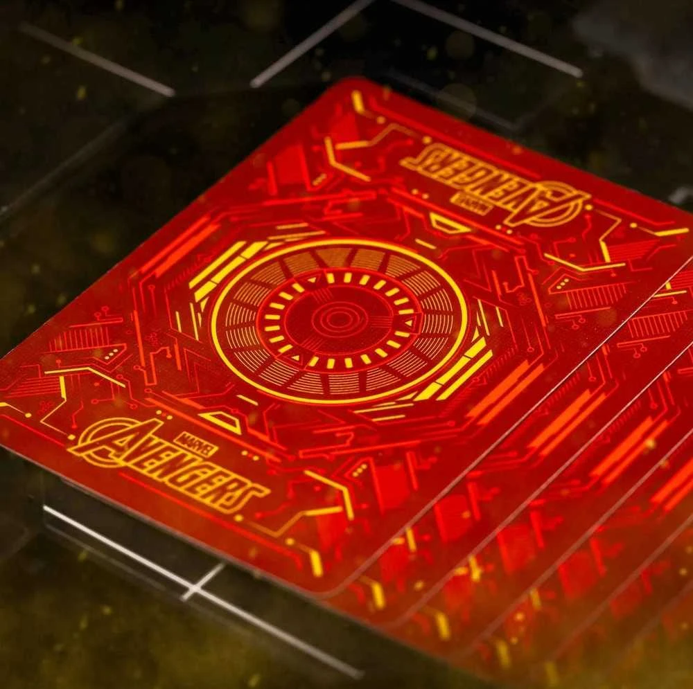 Iron Man Civil War Mk 46 žaidimo kortos (popierinės) Difatta