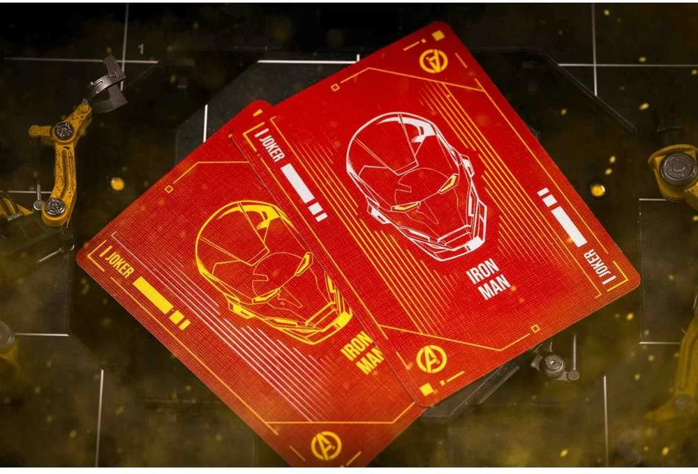 Iron Man Civil War Mk 46 žaidimo kortos (popierinės) Difatta