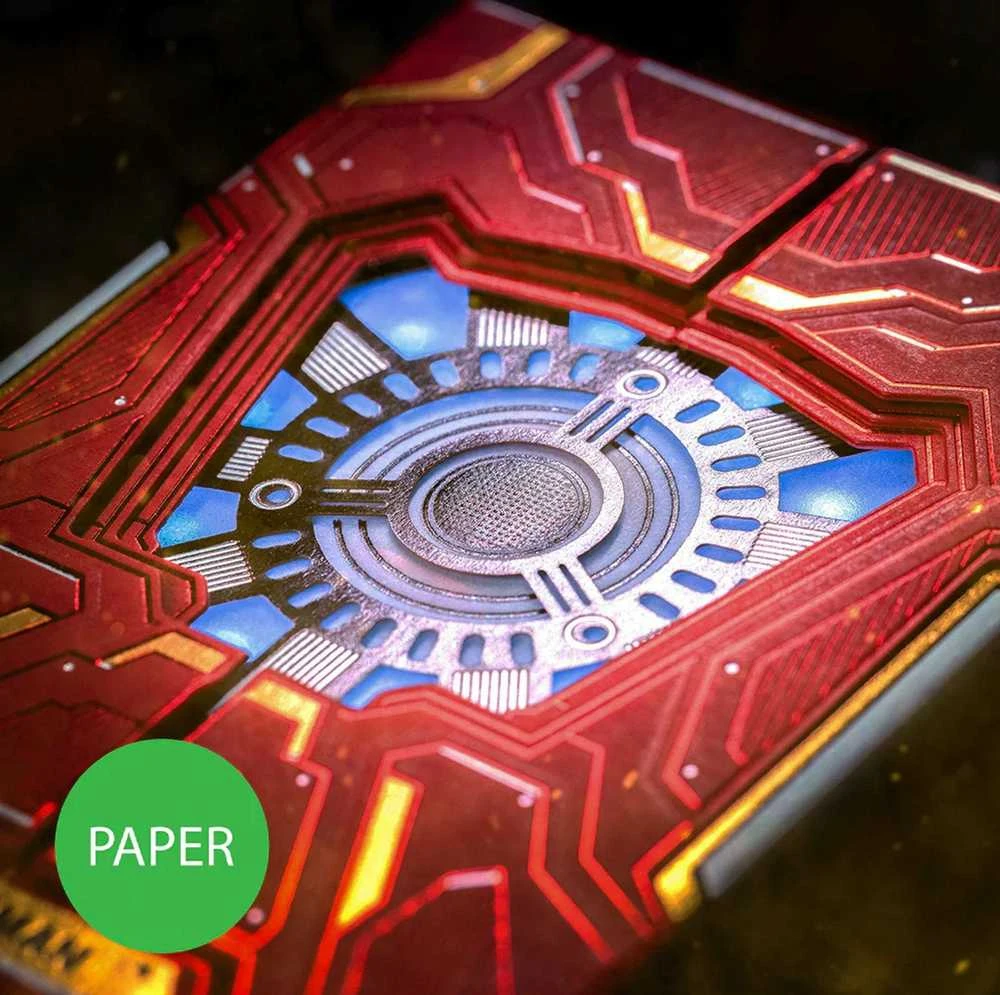 Iron Man Civil War Mk 46 žaidimo kortos (popierinės) Difatta