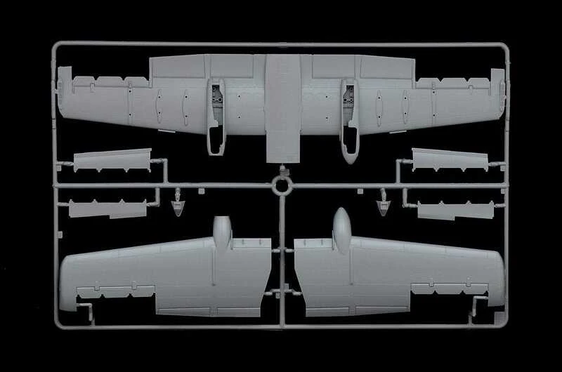 Italeri A-10C Thunderbolt II 'Blacksnakes' 1/48 surenkamas lėktuvo modelis