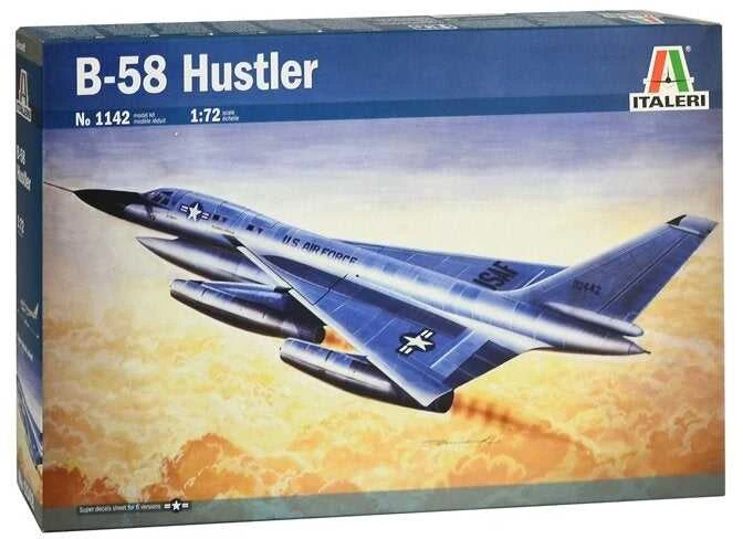 Italeri B-58 Hustler 1/72 plastikinis lėktuvo modelis