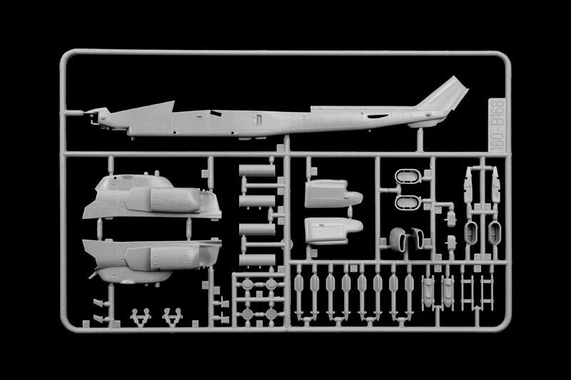 Italeri Bell AH-1W Super Cobra 1:72 plastikinis sraigtasparnio modelis 14+