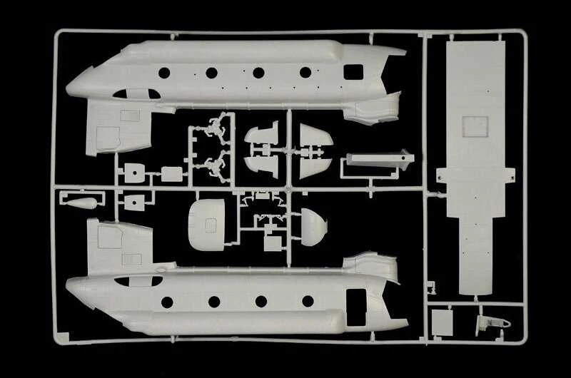 Italeri Boeing Chinook HC.2/CH-47F 1/48 plastikinis sraigtasparnio modelis
