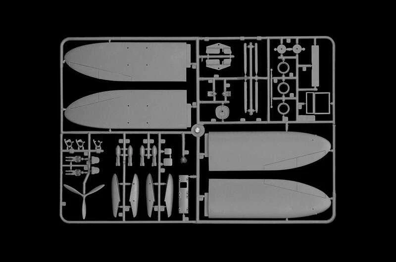 Italeri CANT Z.501 Gabbiano lėktuvo rinkinys 1/72
