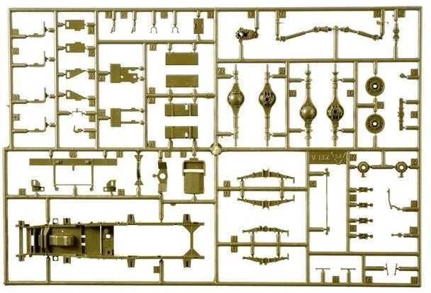Italeri – Chevrolet 15-CWT Truck, 1/35, 0233