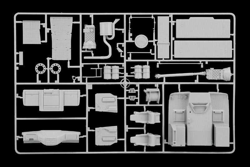 Italeri DAF XF105 Space America vilkiko modelis 1/24