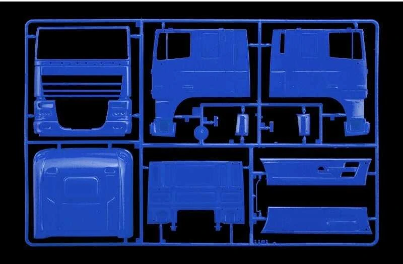Italeri DAF XF105 Space America vilkiko modelis 1/24