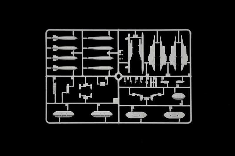 Italeri Dassault Mirage F1 C/CR 1/48 plastikinis lėktuvo modelis
