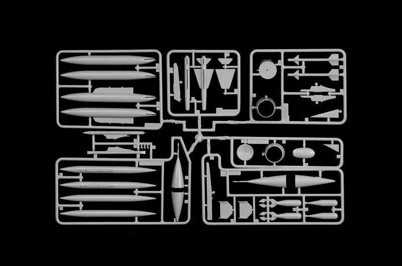 Italeri Dassault Mirage III lėktuvas 1/48 plastikinis surinkimo rinkinys 2816