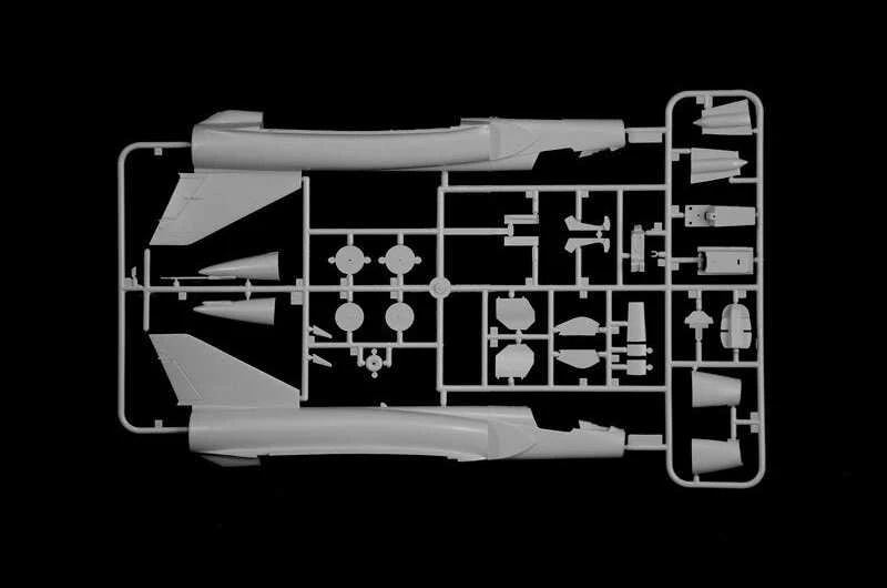 Italeri Dassault Mirage III lėktuvas 1/48 plastikinis surinkimo rinkinys 2816