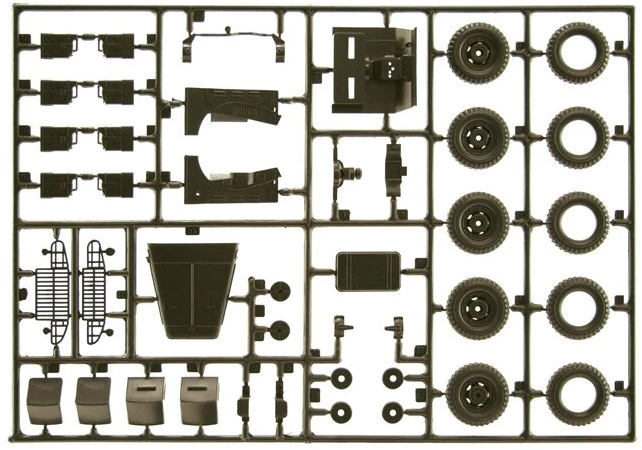 Italeri Dodge WC-62/63 6x6 sunkvežimio modelis 1:35