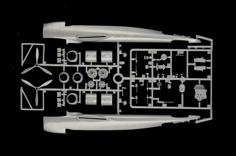 Italeri Dornier Do 217K-1/K-2 su Fritz-X 1/72 surenkamas lėktuvo modelis