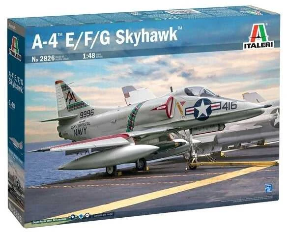 Italeri Douglas A-4E/F/G Skyhawk 1/48 plastikinis lėktuvo modelis 2826