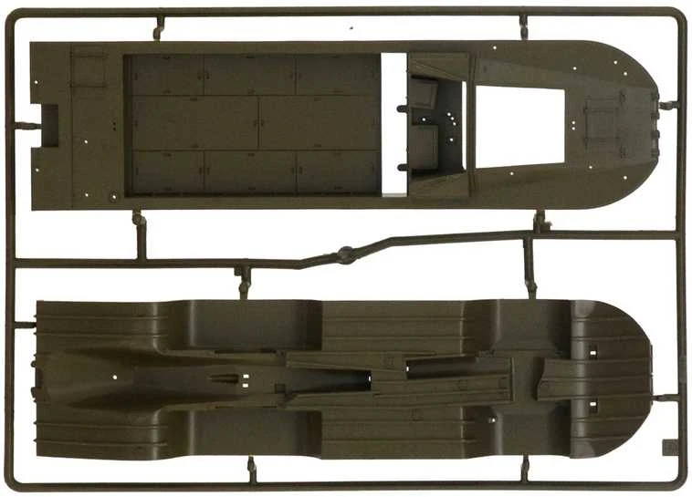 Italeri DUKW amfibinis sunkvežimis 1/35 plastikinis surenkamas modelis