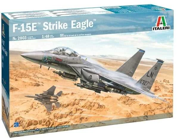Italeri F-15E Strike Eagle 1/48 plastikinis lėktuvo modelis