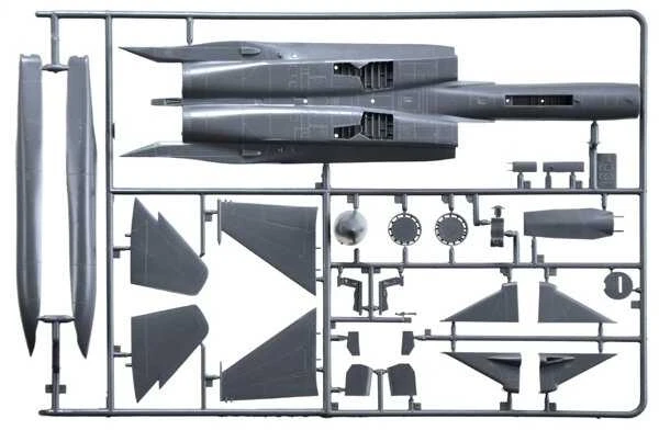 Italeri F-15E Strike Eagle 1/72 plastikinis lėktuvo modelis
