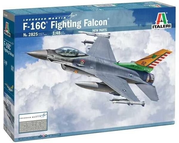 Italeri F-16C Fighting Falcon 1/48 plastikinis lėktuvo modelis