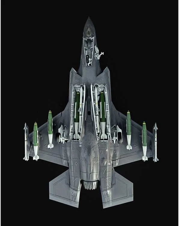 Italeri F-35A Lightning II 1/48 plastikinis lėktuvo modelis