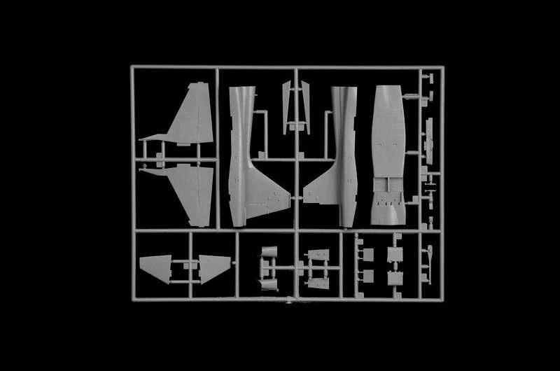 Italeri F-5A Freedom Fighter 1/72 surenkamas lėktuvo modelis