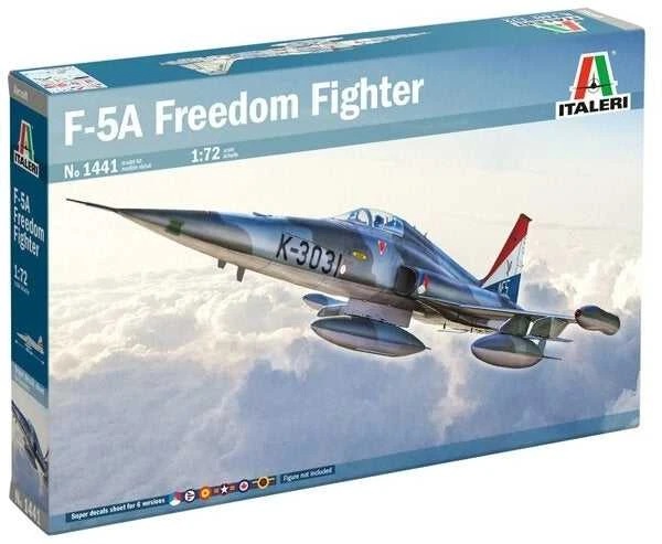 Italeri F-5A Freedom Fighter 1/72 surenkamas lėktuvo modelis