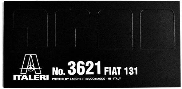 Italeri – Fiat 131 Abarth, 1/24, 3621