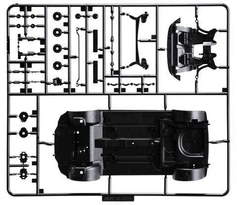 Italeri Fiat 500 Abarth 2008 1/24 plastikinis surinkimo rinkinys