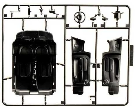 Italeri Fiat 500 Abarth 2008 1/24 plastikinis surinkimo rinkinys