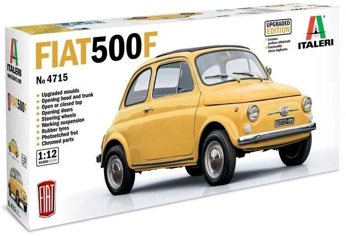 Italeri FIAT 500 F 1/12 patobulinta versija (4715) surenkamas modelis (Atnaujinta)