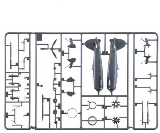 Italeri FIAT CR.42 Falco naktinis naikintuvas 1/72 plastikinis modelis (1485)