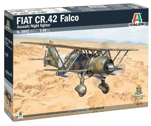 Italeri FIAT CR.42 Falco puolamasis/naktinis naikintuvas 1/48 (2842)